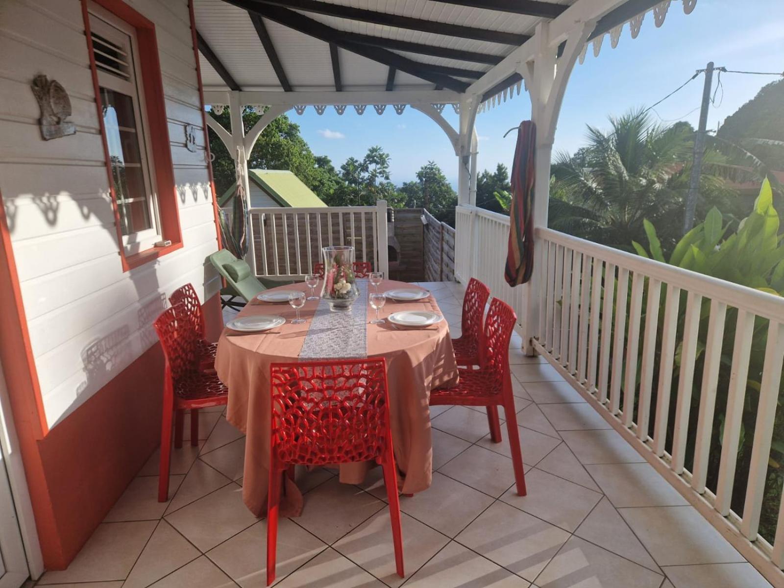 Bungalows Corail, F3 Avec Piscine A Sainte Luce Extérieur photo