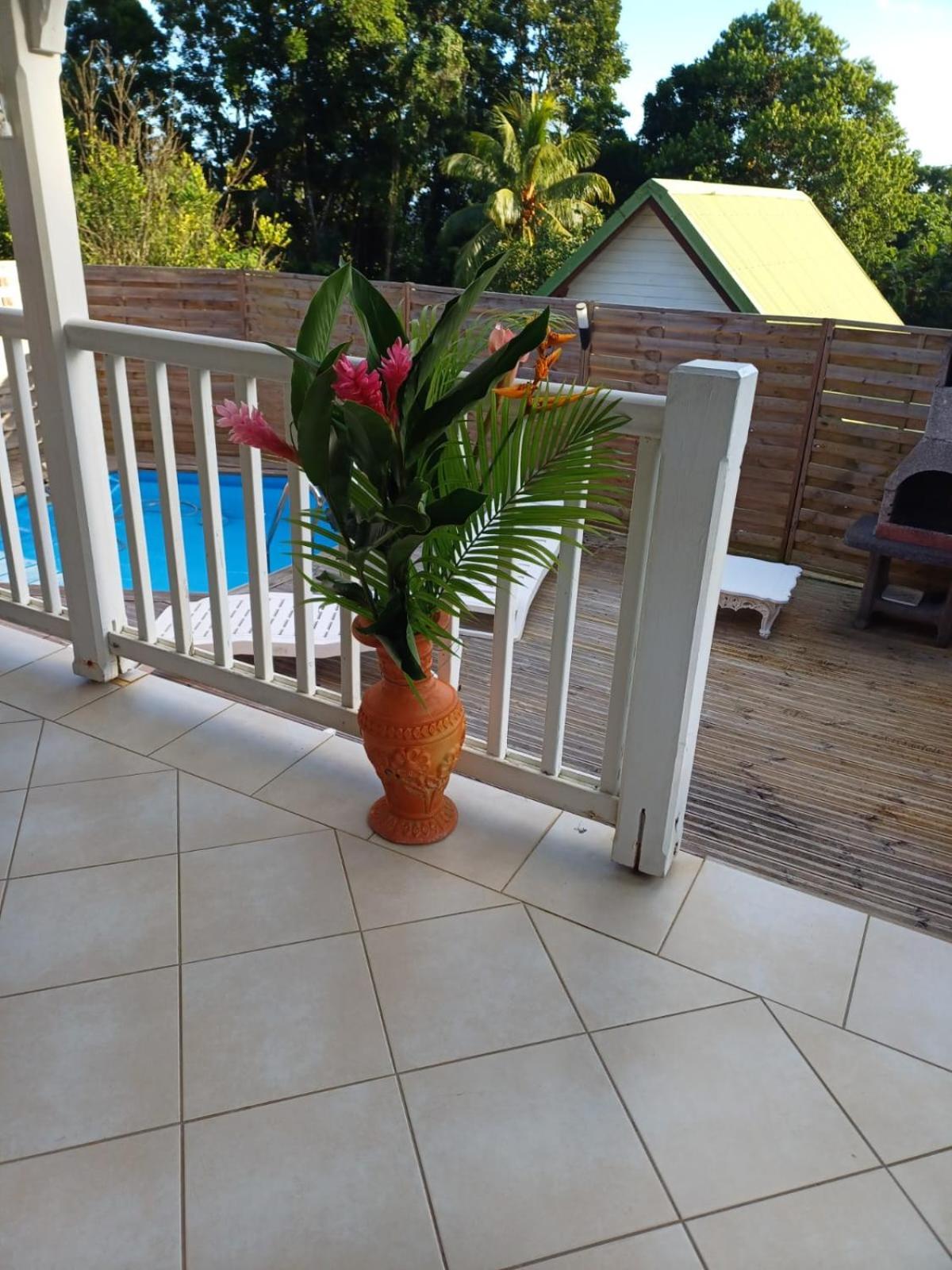 Bungalows Corail, F3 Avec Piscine A Sainte Luce Extérieur photo